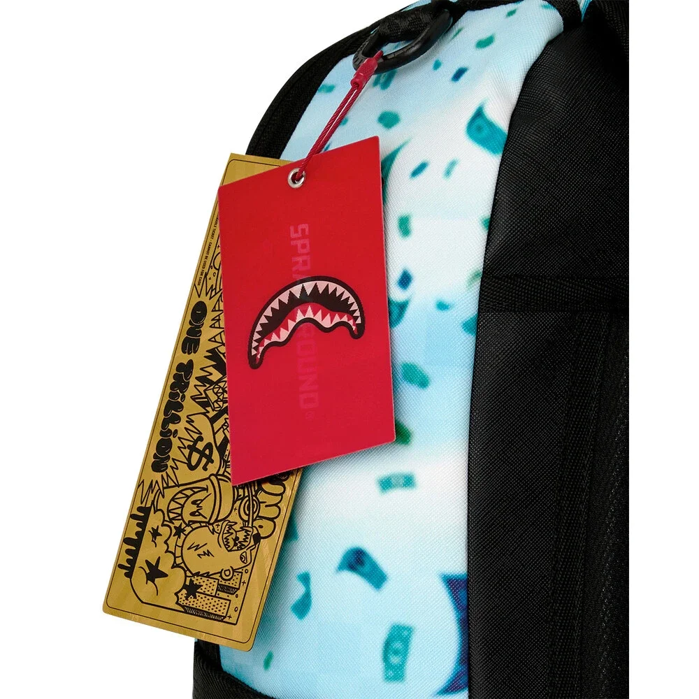 Sprayground Monopoly Jet Rider Backpack Unisex OS Blue Adjustable Straps SPR375